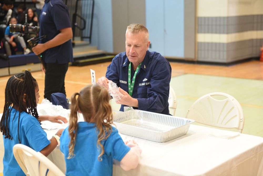 Coast Guard 9th District crews volunteer with Cleveland area students