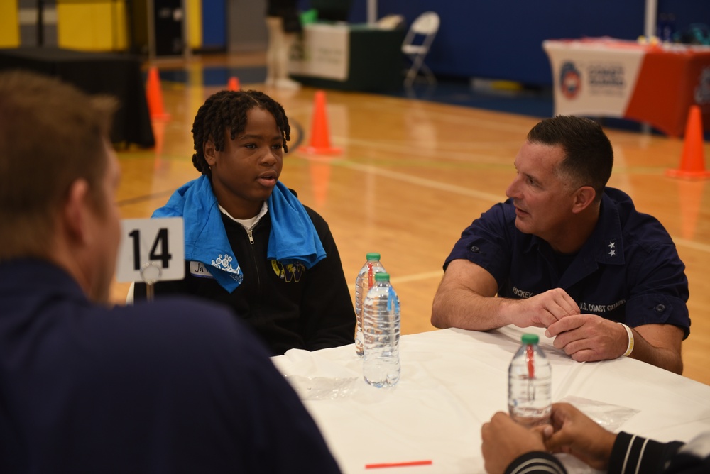 Coast Guard 9th District crews volunteer with Cleveland area students