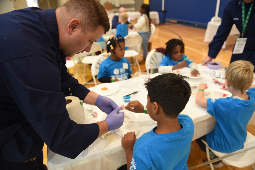 Coast Guard 9th District crews volunteer with Cleveland area students