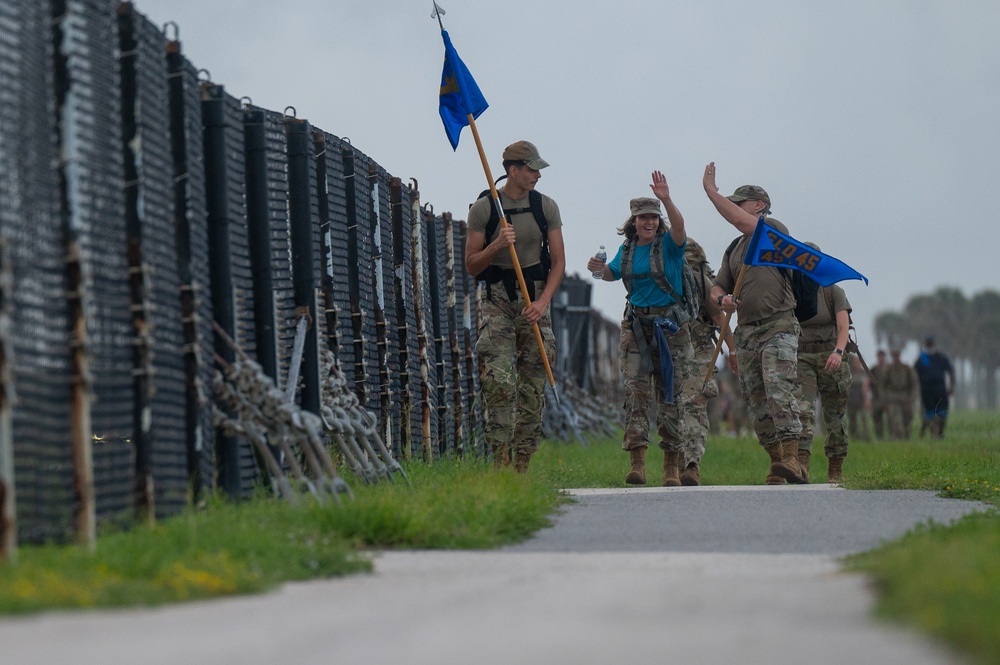Patrick Space Force Base participates in suicide awareness ruck
