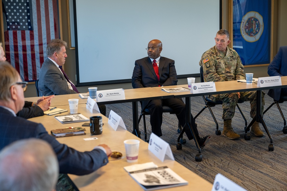 Minnesota, Djibouti leaders meet in Saint Paul