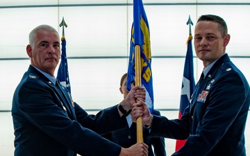 New Leader assumes command of the 136th Maintenance Squadron