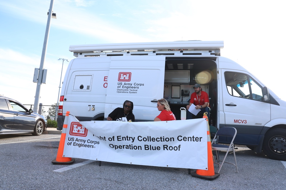 Hurricane Milton Response: Blue Roof MCV Haines City Florida