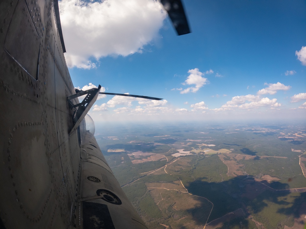 CH-47F Chinook Flyover