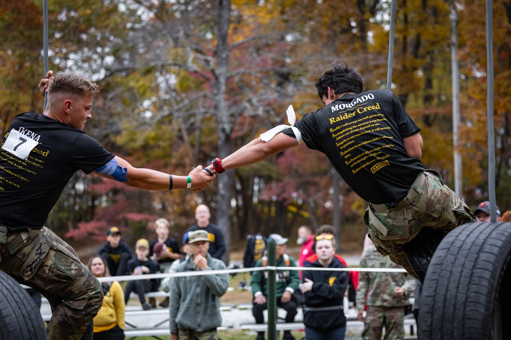 JROTC cadets from across the country take on the National Raider Challenge