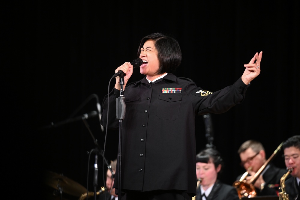 U.S. Navy Band Commodores perform in Niskayuna