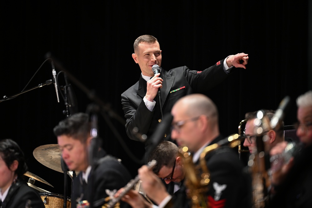 U.S. Navy Band Commodores perform in Niskayuna