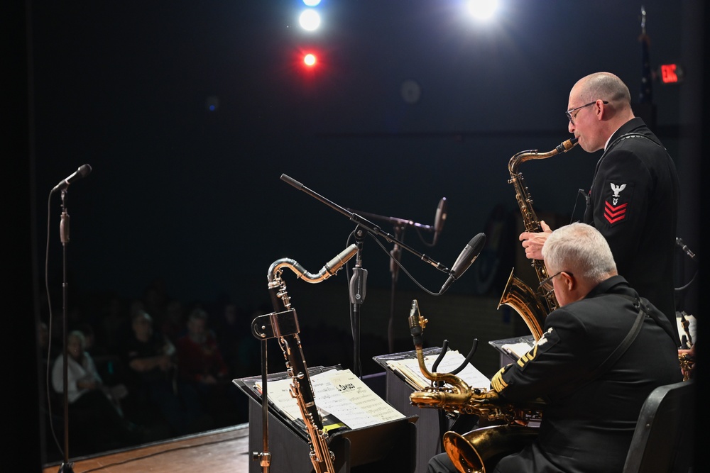 U.S. Navy Band Commodores perform in Niskayuna