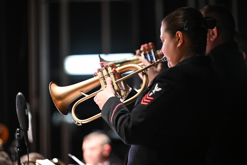 U.S. Navy Band Commodores perform in Niskayuna