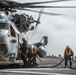 Marine Corps CH-53E delivers essential equipment to Japan’s JS Kaga