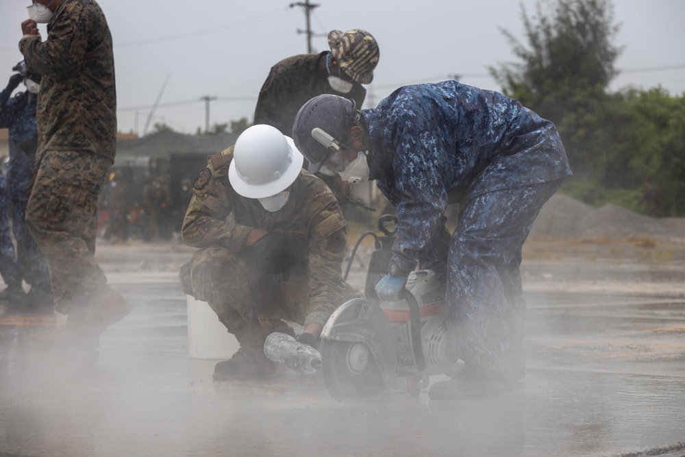 KS 25 | U.S., Japan Forces Conduct Airfield Damage Repair