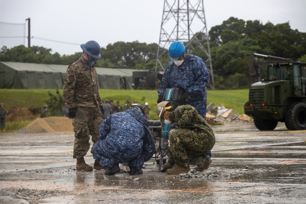 KS 25 | U.S., Japan Forces Conduct Airfield Damage Repair