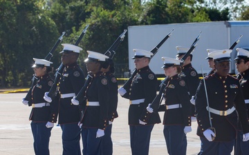 RS Houston attends Ridge Point HS drill meet