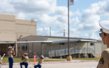 RS Houston attends Ridge Point HS drill meet