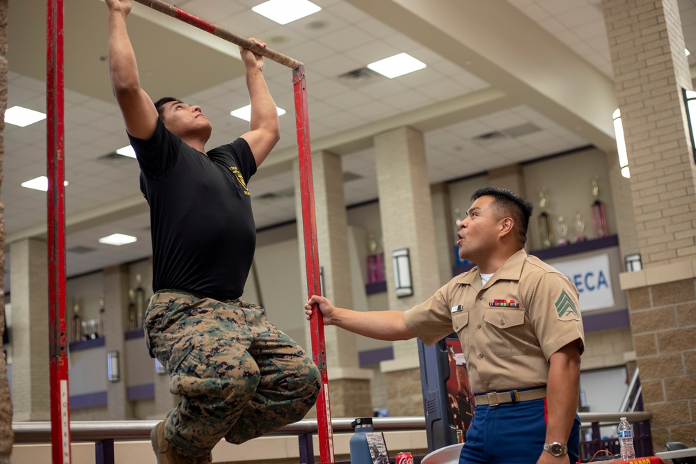 RS Houston attends Ridge Point HS drill meet