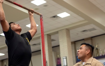 RS Houston attends Ridge Point HS drill meet