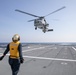 USS Omaha Conducts Flight Operations with HSM 35