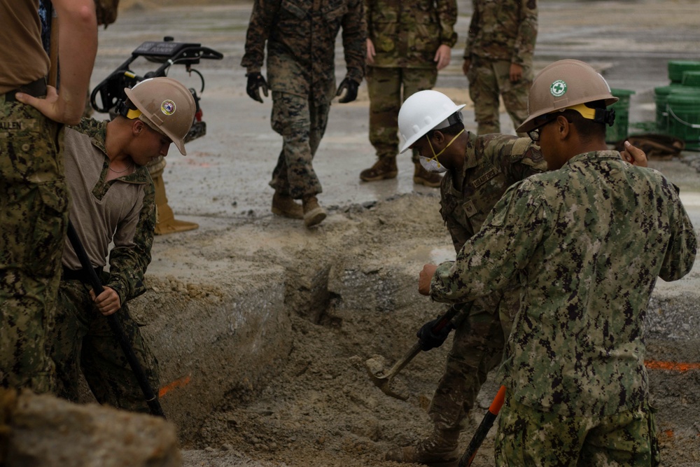 KS 25 | U.S., Japan Forces Conduct Airfield Damage Repair on Kadena Air Base