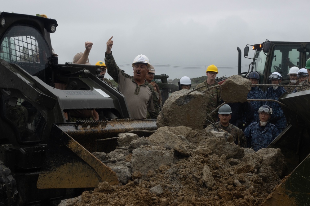 KS 25 | U.S., Japan Forces Conduct Airfield Damage Repair on Kadena Air Base