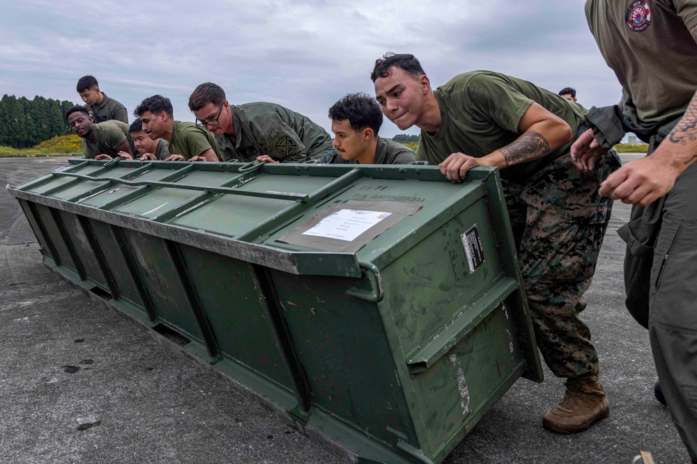 U.S. Marines, JASDF set up fueling operations