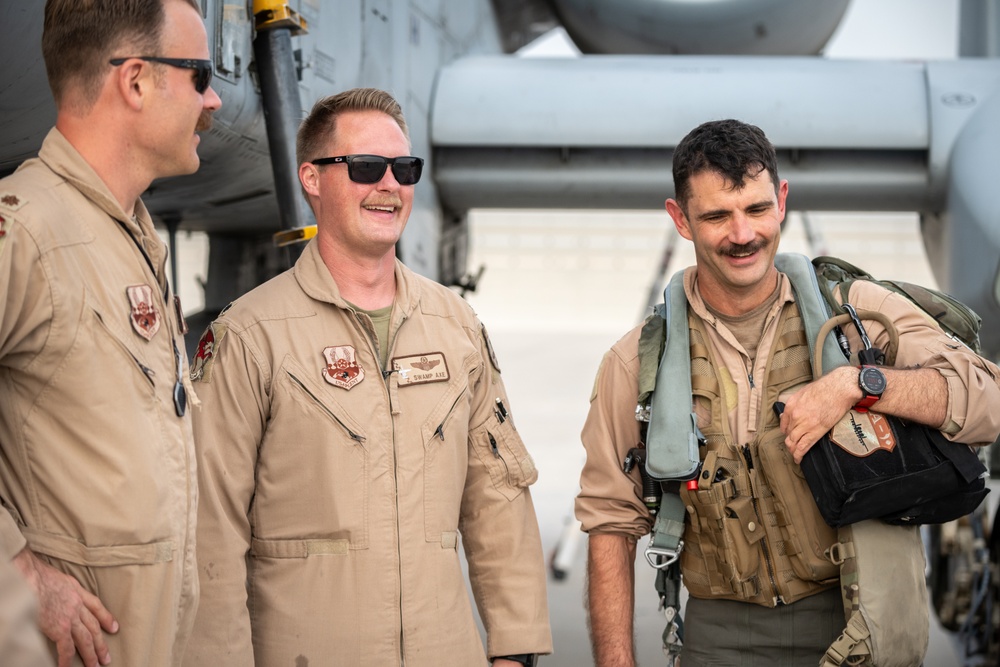 A-10s support regional security in USCENTCOM