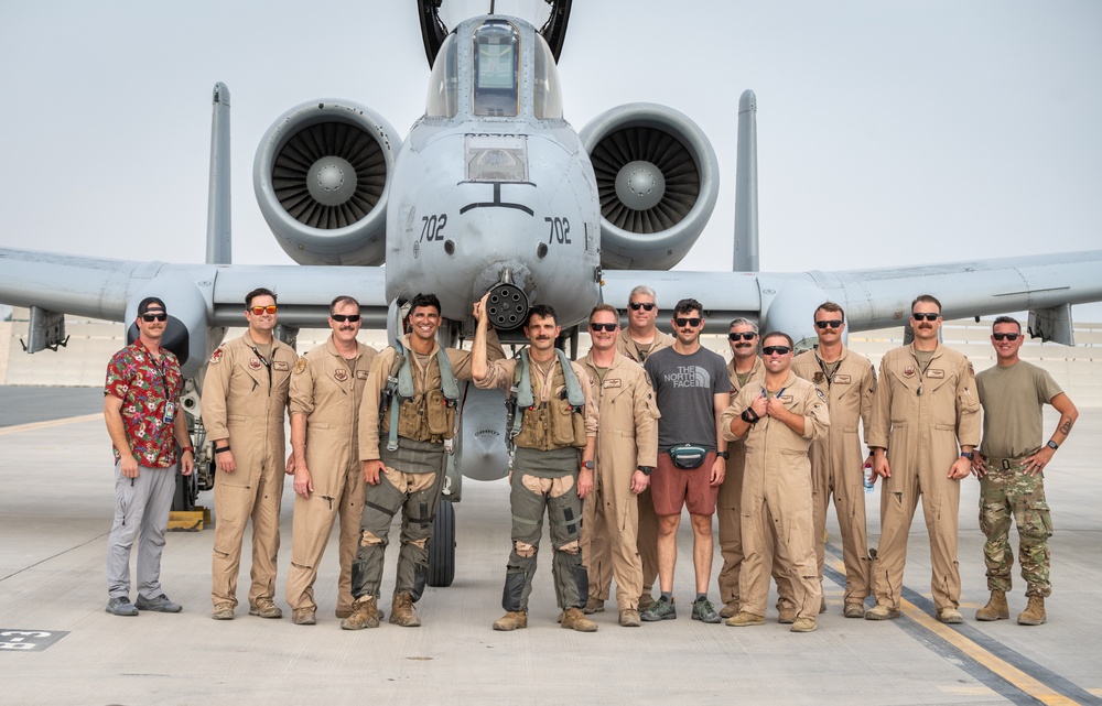 A-10s support regional security in USCENTCOM