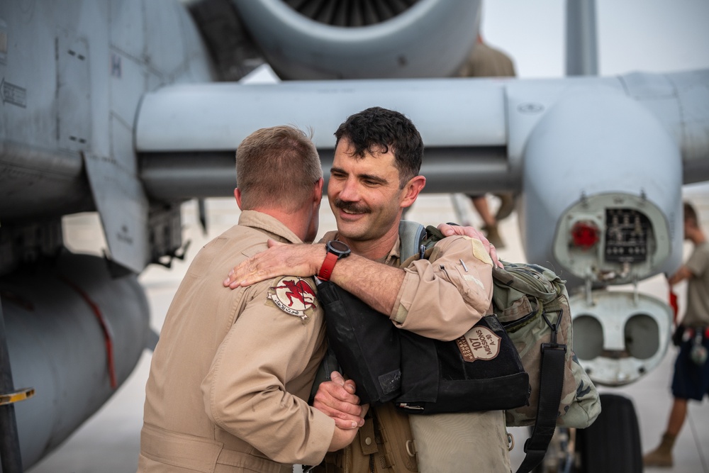 A-10s support regional security in USCENTCOM