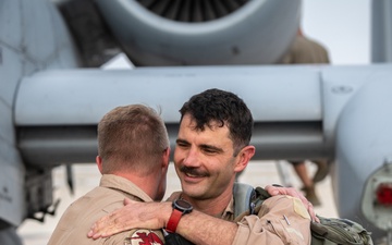 A-10s support regional security in USCENTCOM