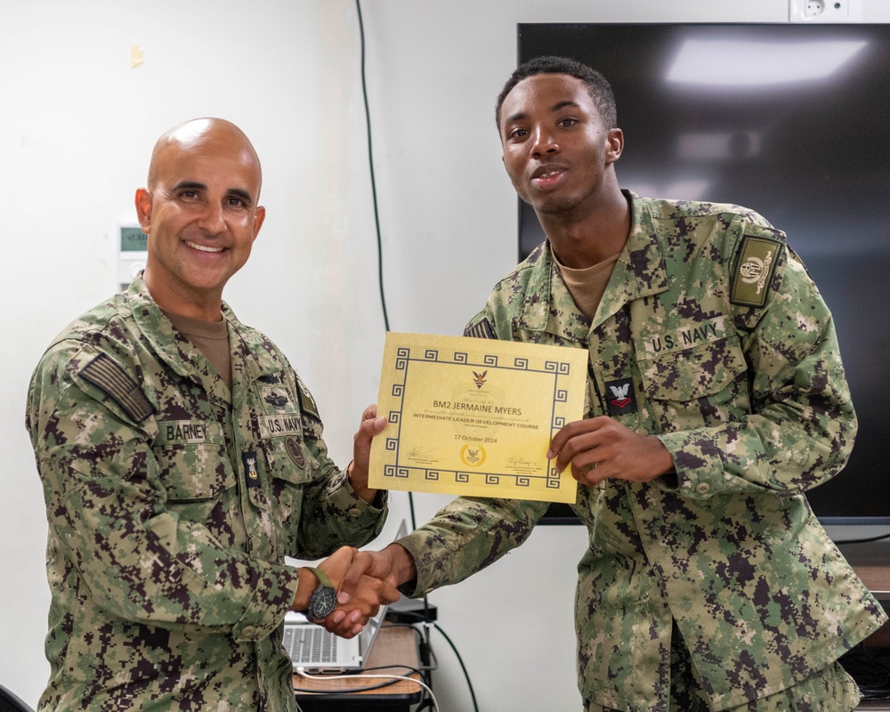 October ILDC graduation at NSA Souda Bay