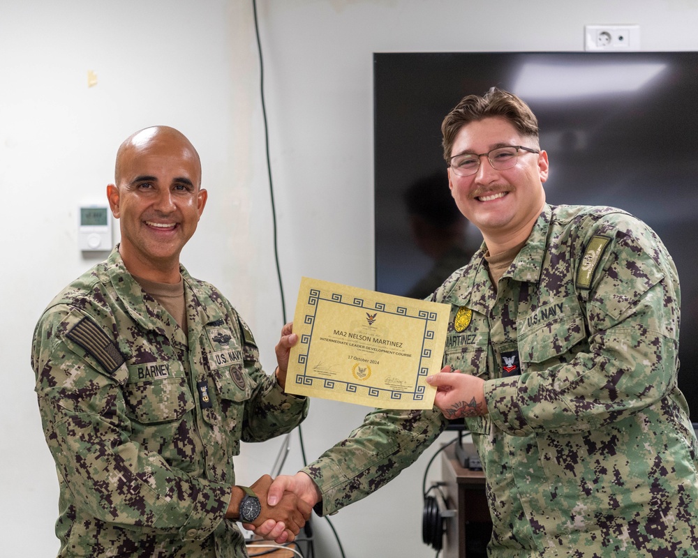 October ILDC graduation at NSA Souda Bay