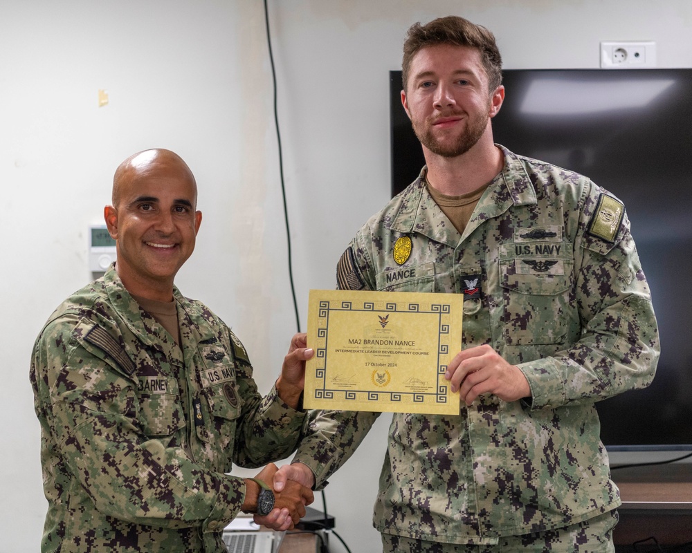 October ILDC graduation at NSA Souda Bay