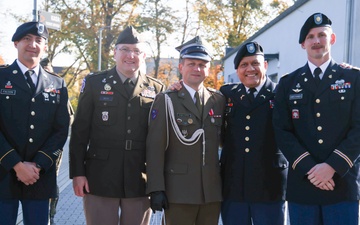 USAG Poland, V Corps join Polish 2nd Tactical Air Wing celebration