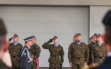 USAG Poland, V Corps join Polish 2nd Tactical Air Wing celebration