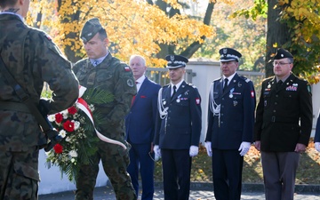 USAG Poland, V Corps join Polish 2nd Tactical Air Wing celebration