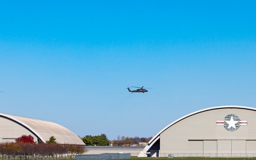 244th ECAB UH-60 Black Hawk Multi-Ship Movement