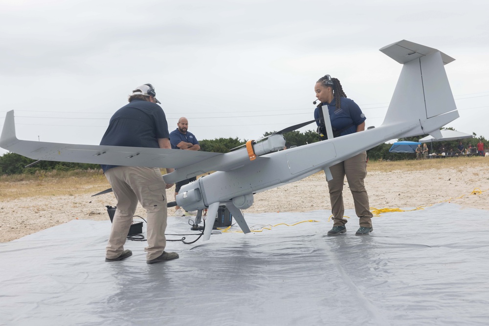 22nd MEU Group 3 UAS Demonstration Fligh