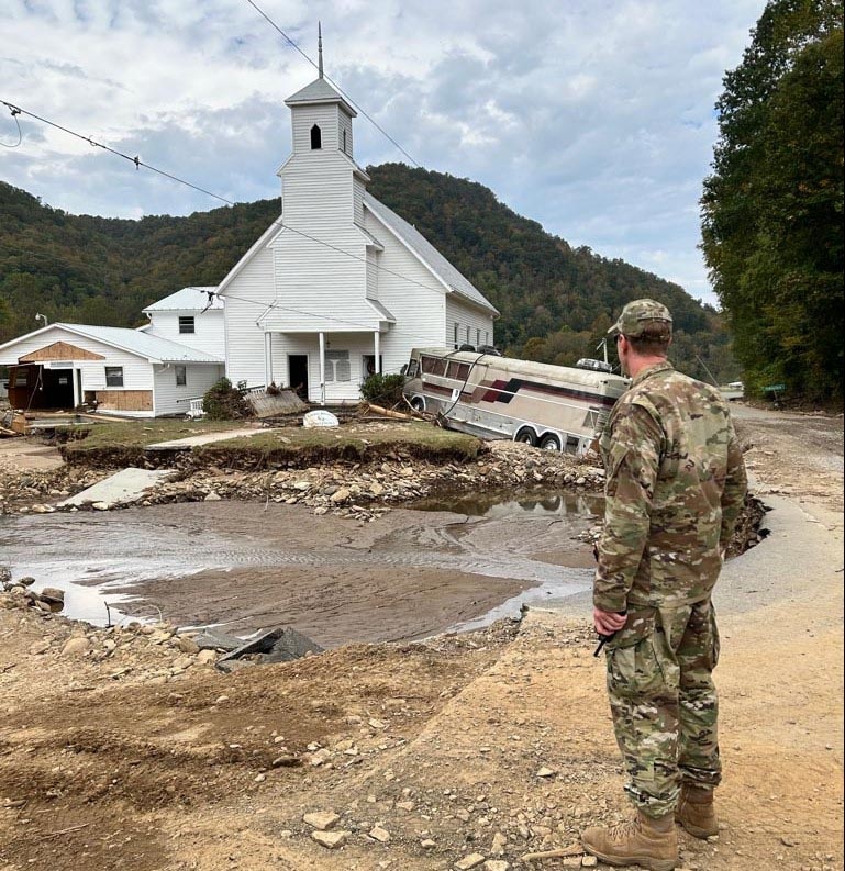 New York National Guard response to Hurricane Helene