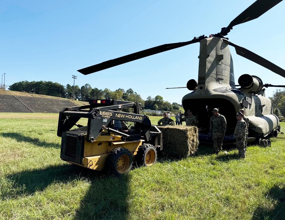 ew York National Guard deplpoys troops to North Carolina