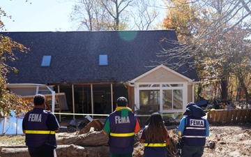 FEMA Disaster Survivor Assistance Teams Go Door-to-Door in Swannanoa