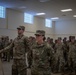 Florida Army National Guard Soldiers gather with loved ones for a farewell ceremony before departing for the Southwest Border.