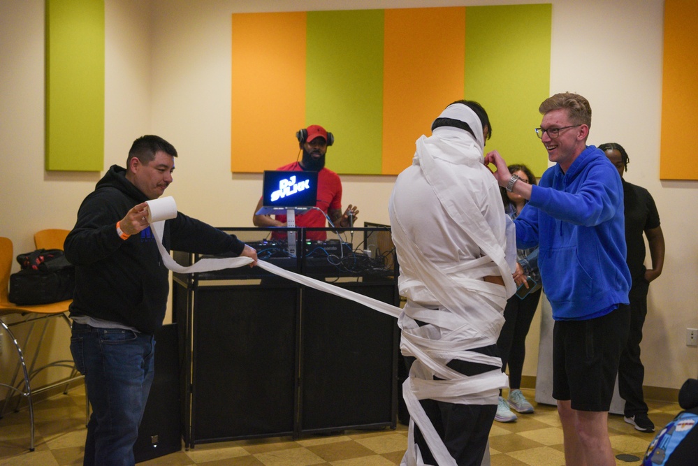 Accession-level Sailors participate in a Halloween Party