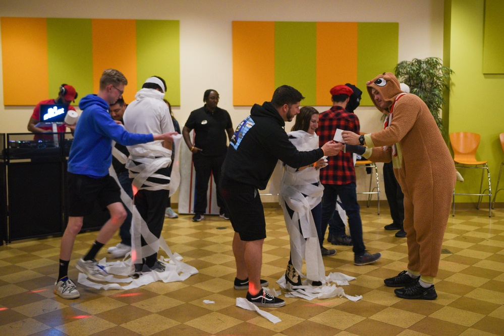 Accession-level Sailors participate in a Halloween Party