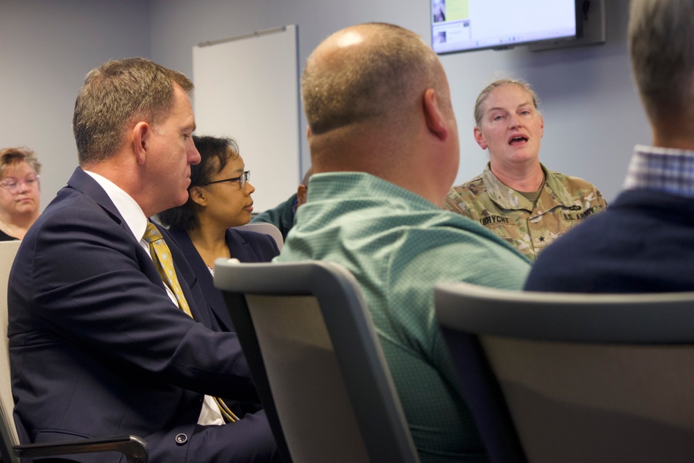 Army PMG visits Fort Belvoir for modernization demo