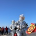 USS Arleigh Burke Aircraft Firefighting Drill