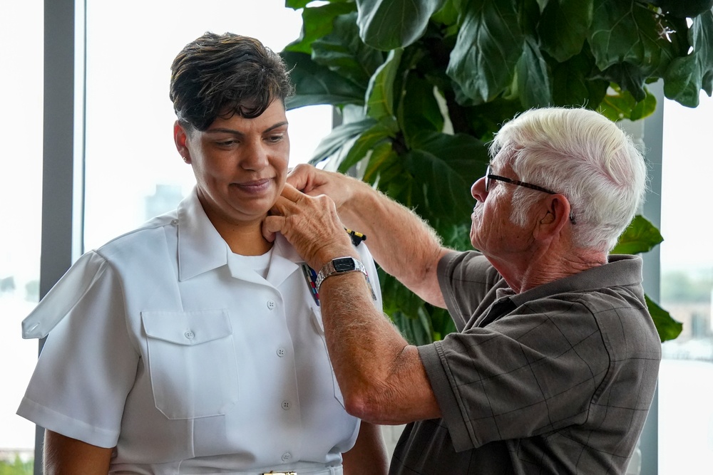 Navy and Marine Corps Force Health Protection Command Holds Promotion Ceremony for Lt. Cmdr. Jessica Jeter