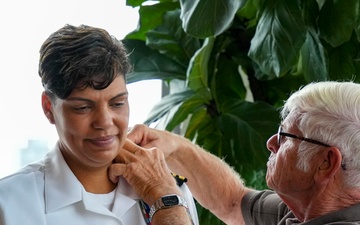 Navy and Marine Corps Force Health Protection Command Holds Promotion Ceremony for Lt. Cmdr. Jessica Jeter