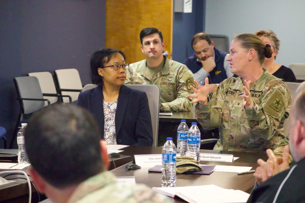 Army PMG visits Fort Belvoir for modernization demo