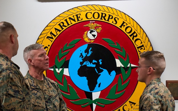 Marine Corps Commandant Visits Marines in Europe