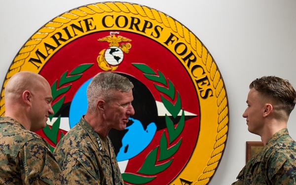 Marine Corps Commandant Visits Marines in Europe