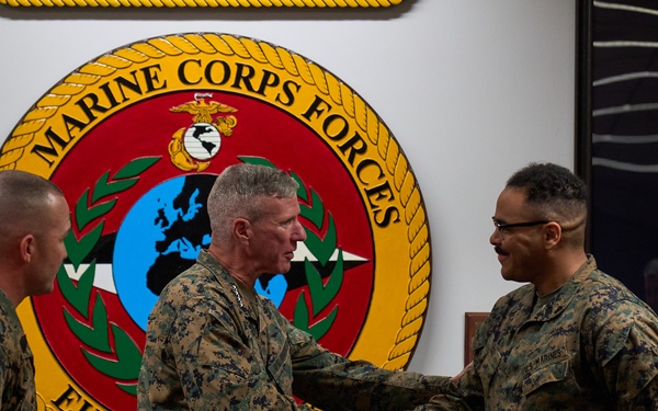 Marine Corps Commandant Visits Marines in Europe